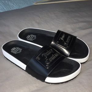 Juicy Couture Slide-On Sandals