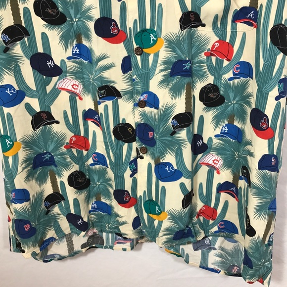 Reyn Spooner Men's baseball MLB hats & caps shirt - Picture 4 of 8