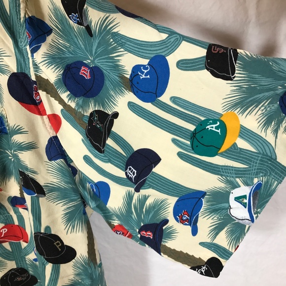 Reyn Spooner Men's baseball MLB hats & caps shirt - Picture 7 of 8