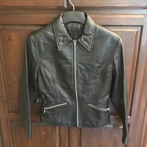 Wilsons Leather Motorcycle Style Jacket