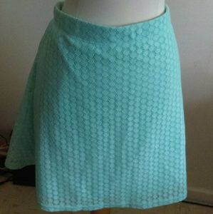 Blue Lace mini skirt