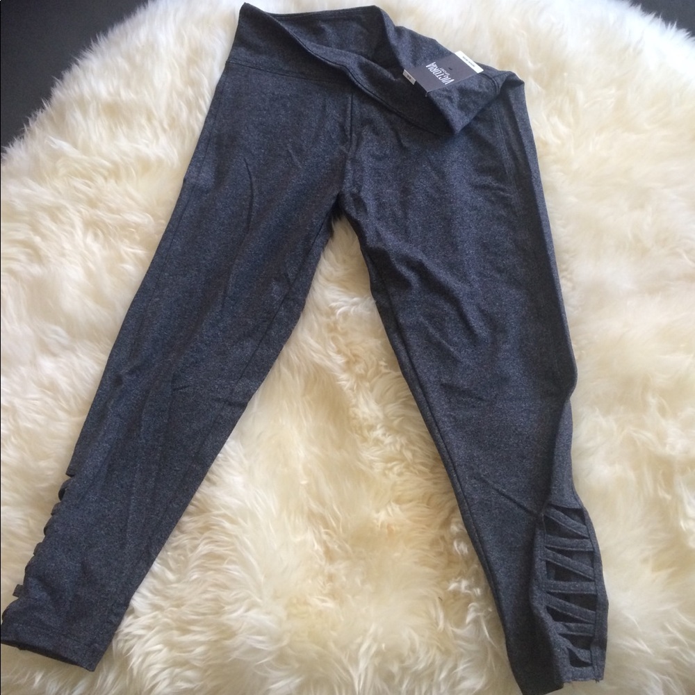 VS New SPORT Stretch Pants w/cut-out detail.