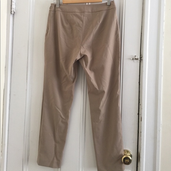 Beige tailored trousers / suit pants. - Picture 2 of 2
