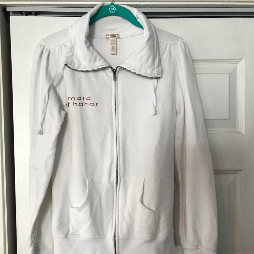 Zip up sweatshirt
