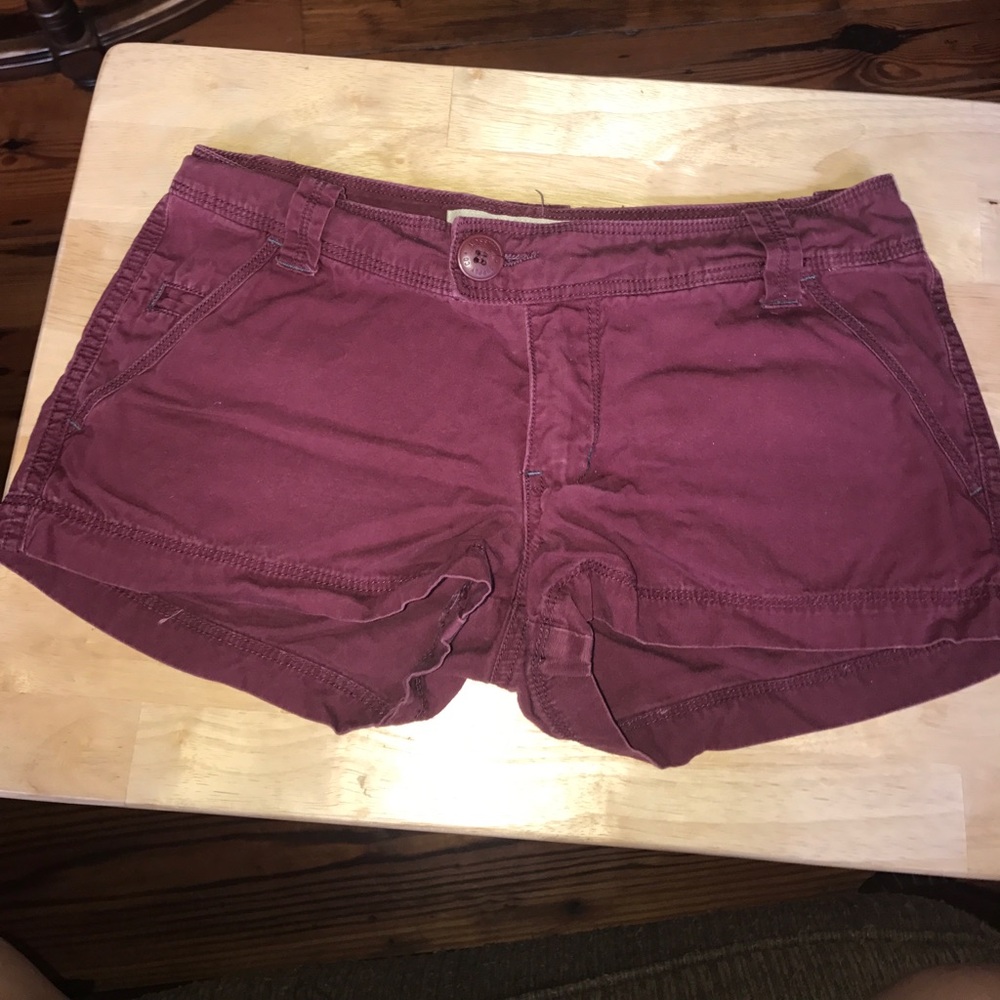 Maroon shorts