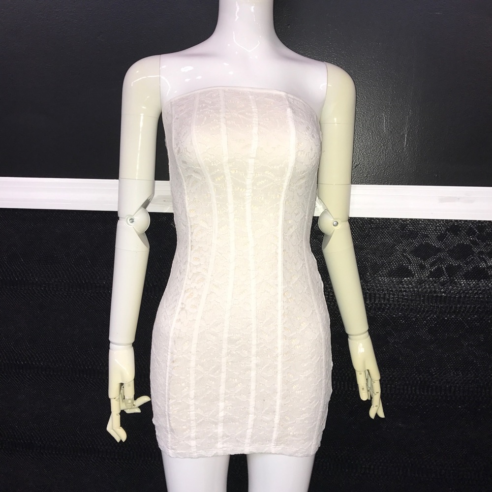 Urban Outfitters White Lace Dress