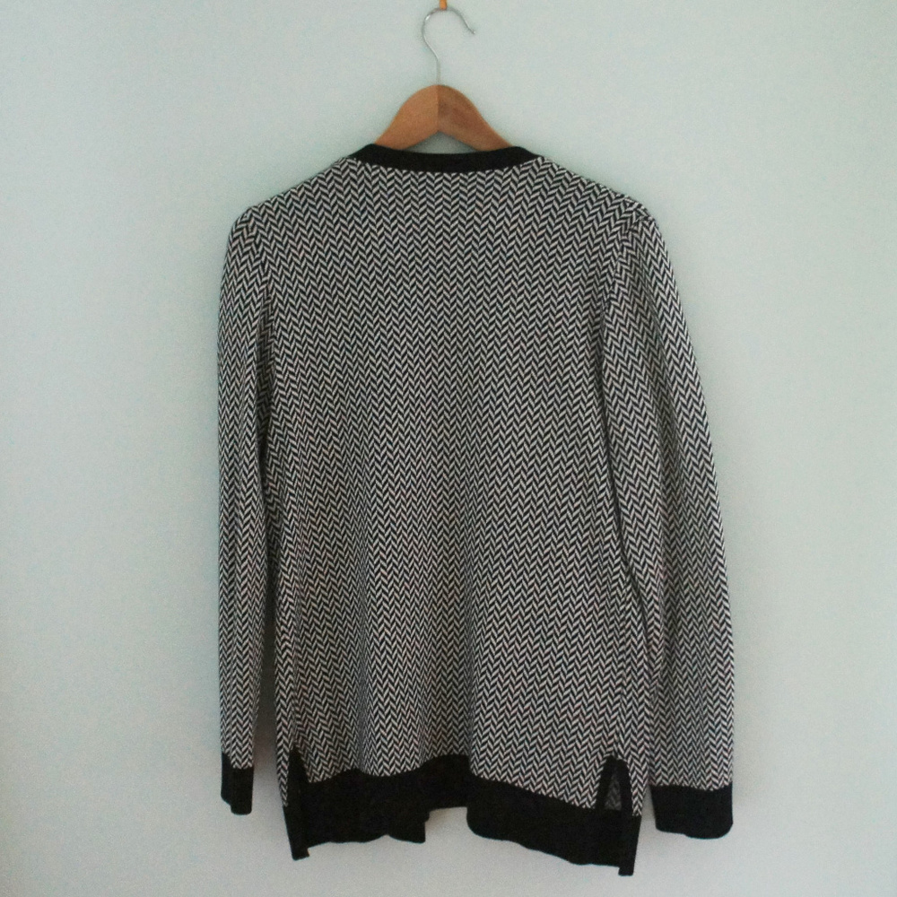 EUC Verve Ami Open Front Long Cardigan - Size M