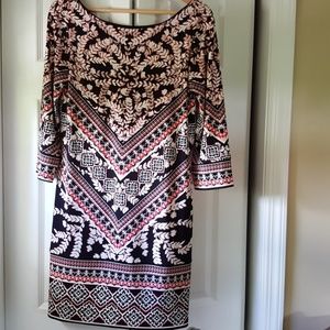 3/4 length sleeve WHBM dress! Never worn!
