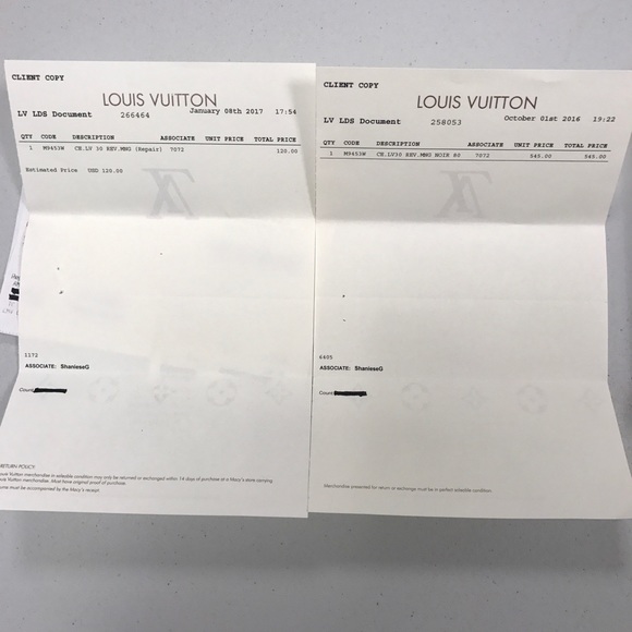 LV Initiales 30MM Reversible Monogram - Picture 7 of 8