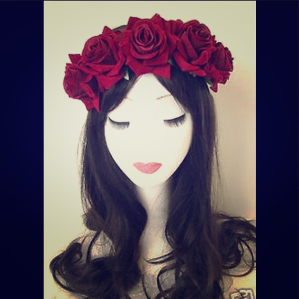 Rose headband