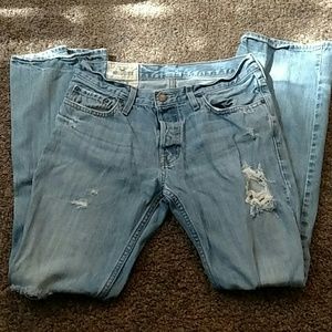 Hollister distressed jeans