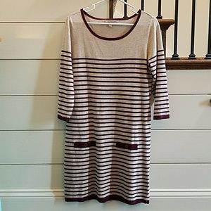 Banana Republic Fall Stripe Dress