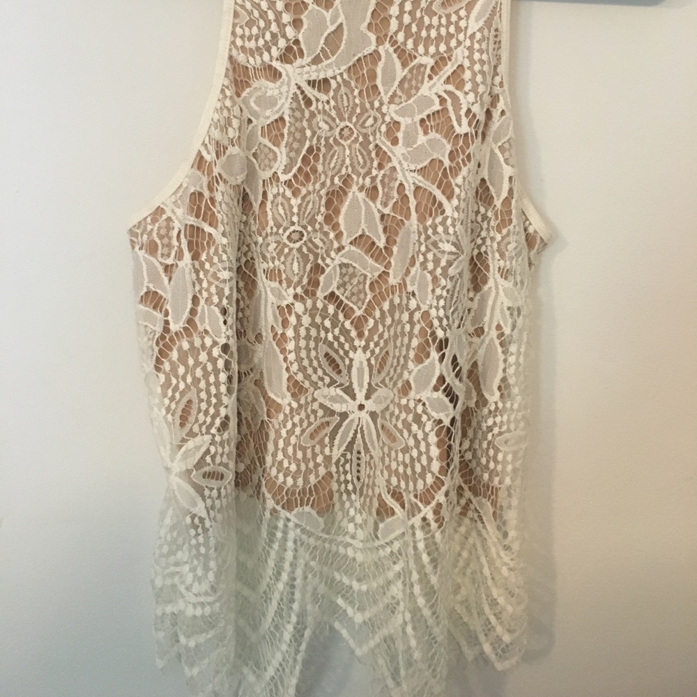 BRAND NEW: Lace racerback tanktop