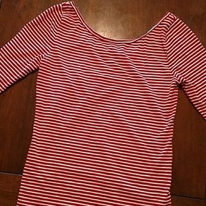 J. Crew stripped shirt