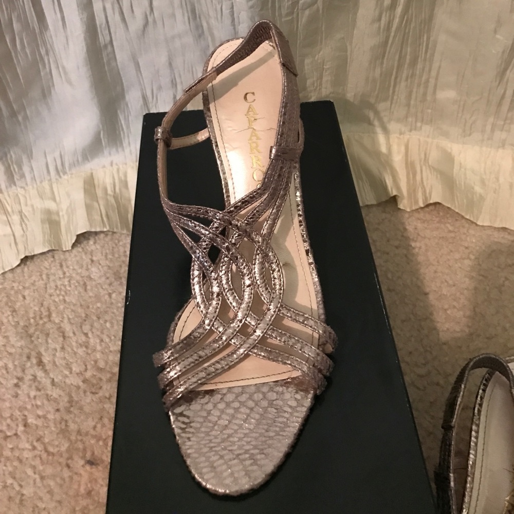 Fun shiny shoes
