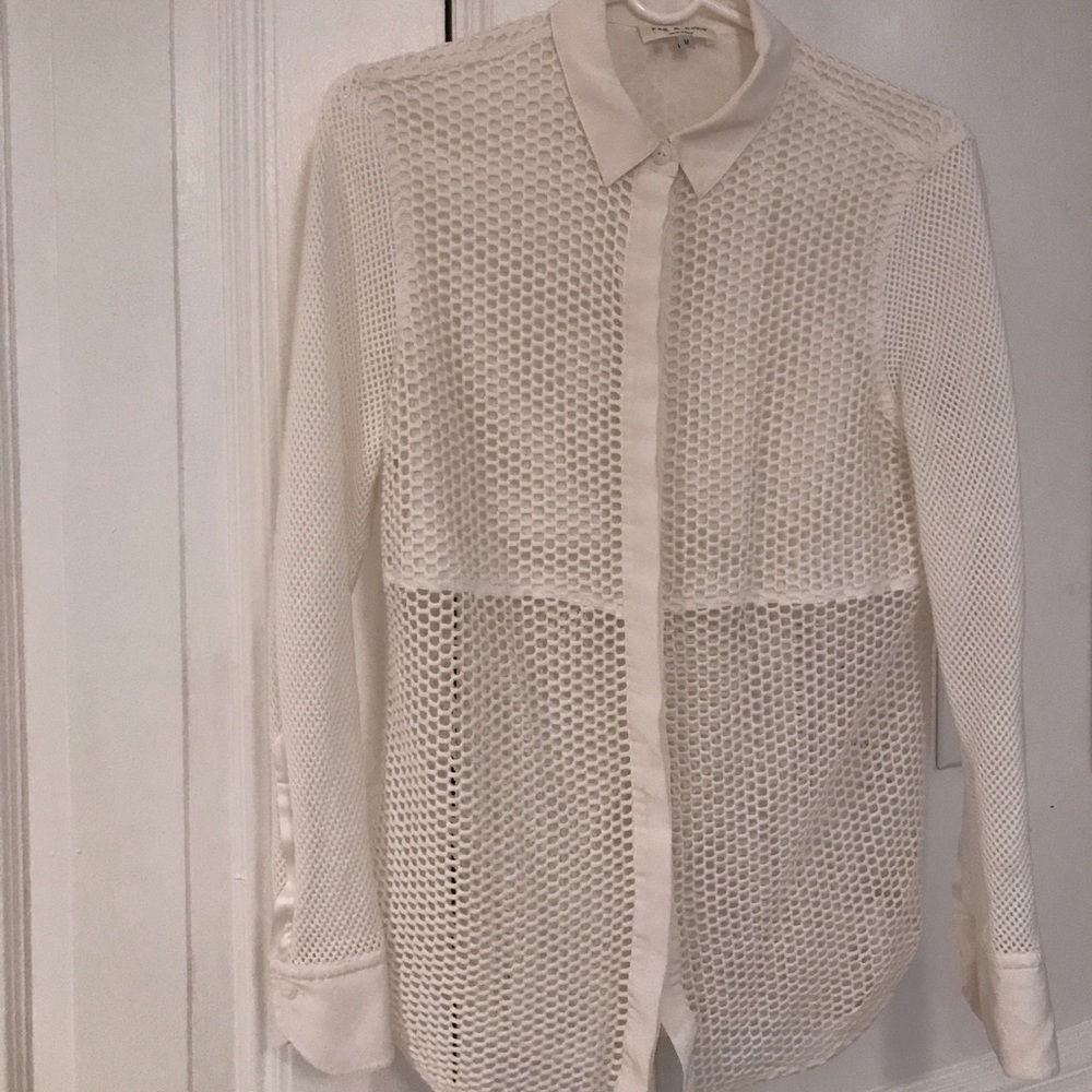 Rag and Bone net shirt