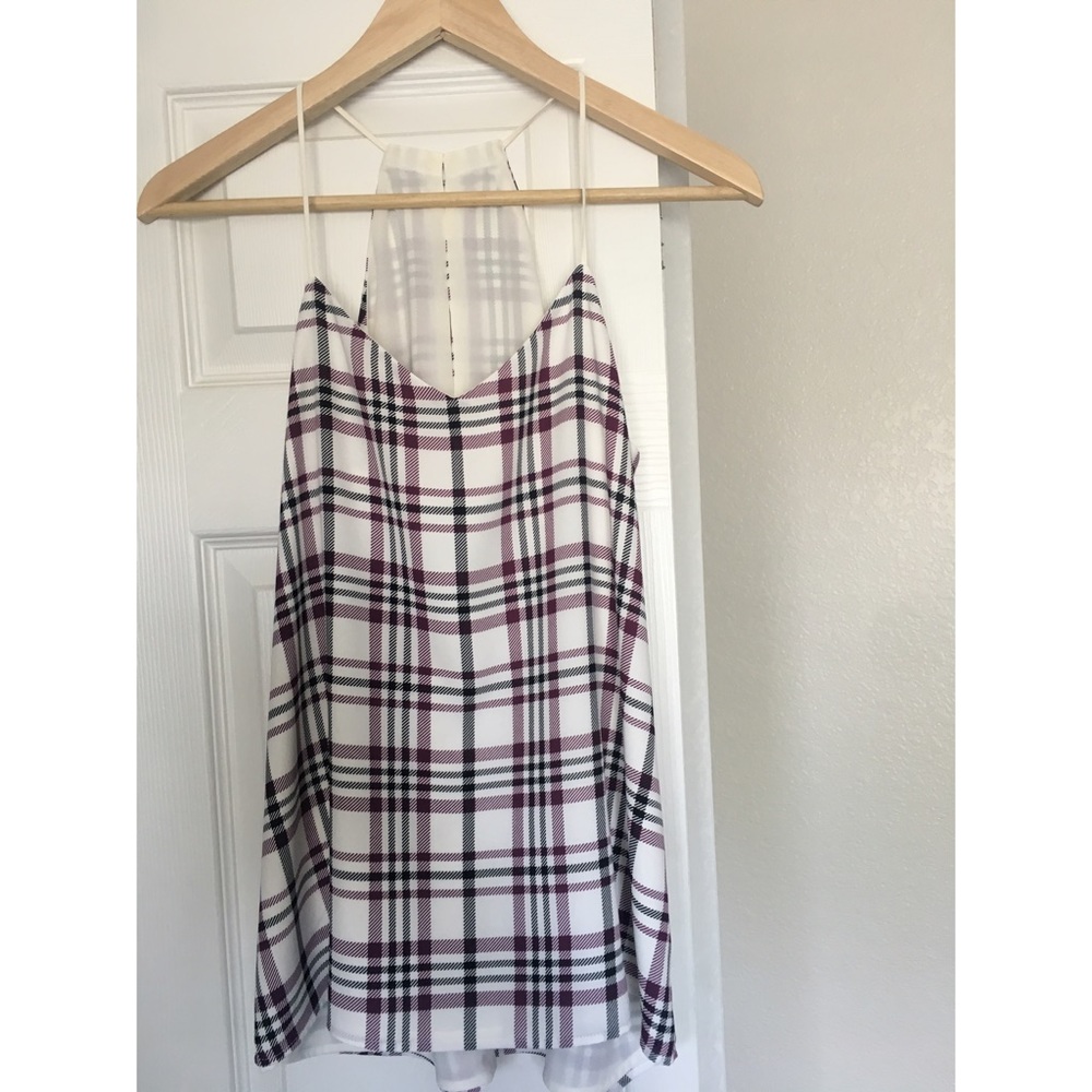 Plaid Express Tank Top - Picture 2 of 3