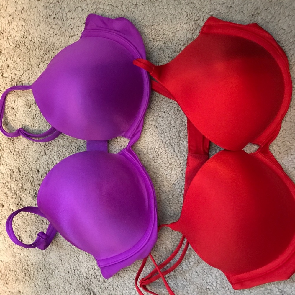 Victoria's Secret push up satin bra