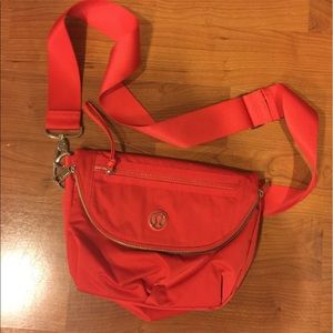 Lululemon Festival Bag Red EUC
