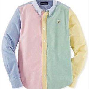 Preppy Ralph Lauren Color Block Shirt