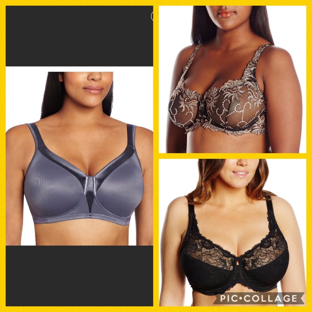 3 for 1! Beautiful bras.  40DDD