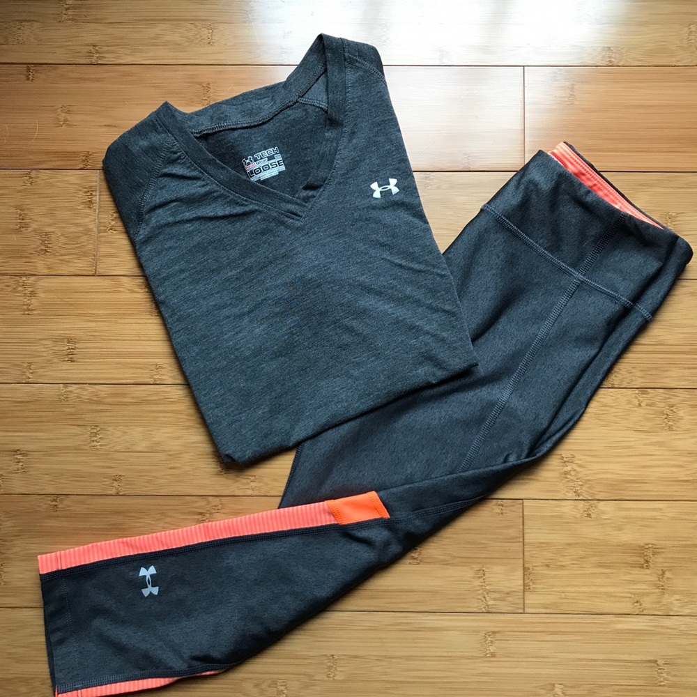 Under Armour Bundle (shirt and pants)