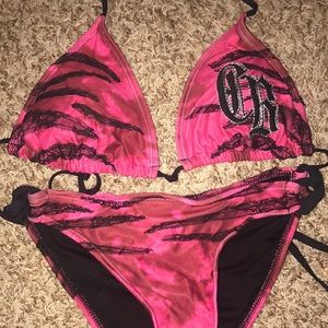Crash and burn bikini
