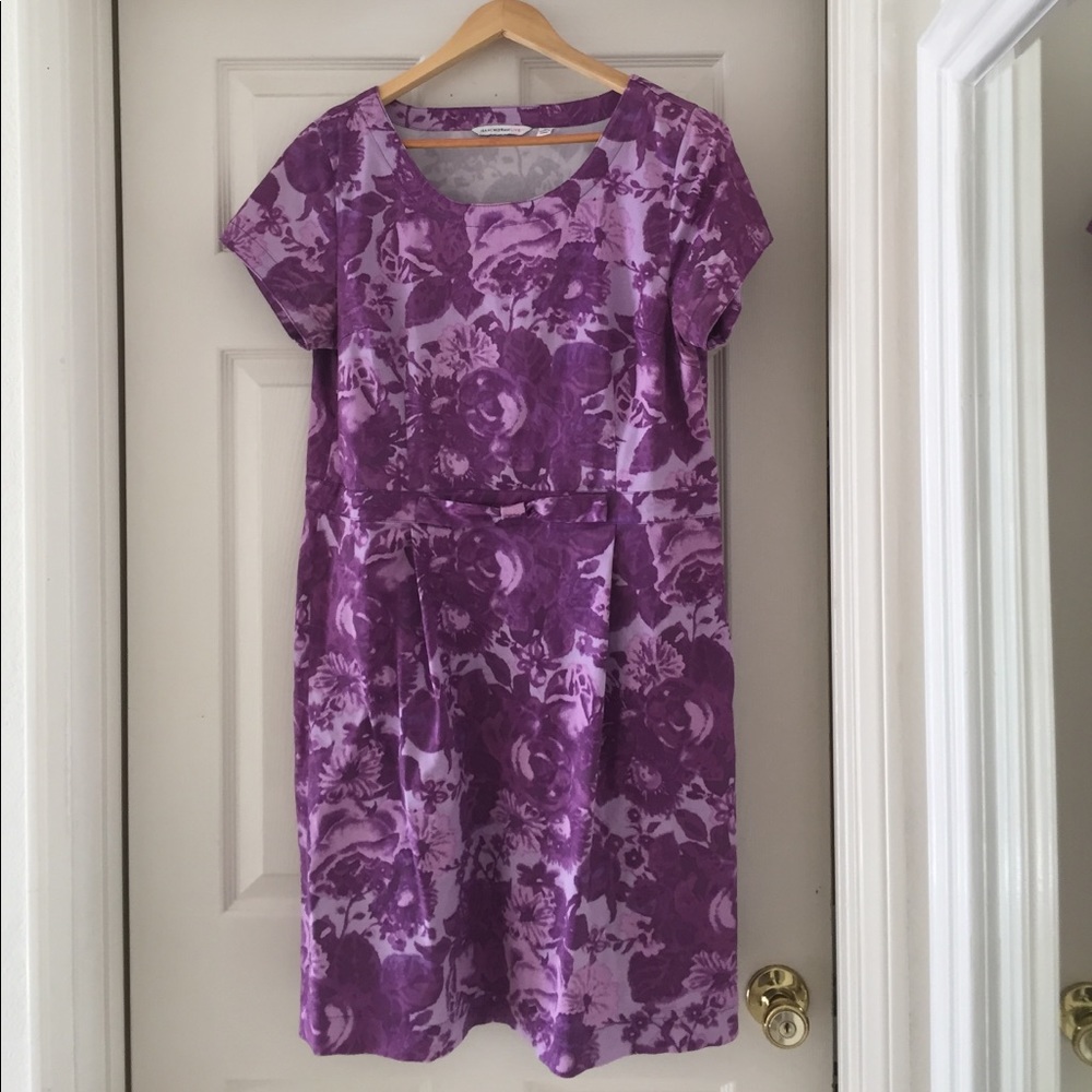 Isaac Mizrahi Live purple dress size 12