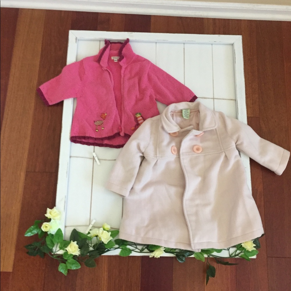 Bundle- Stylish peacoat and Cute cardigan