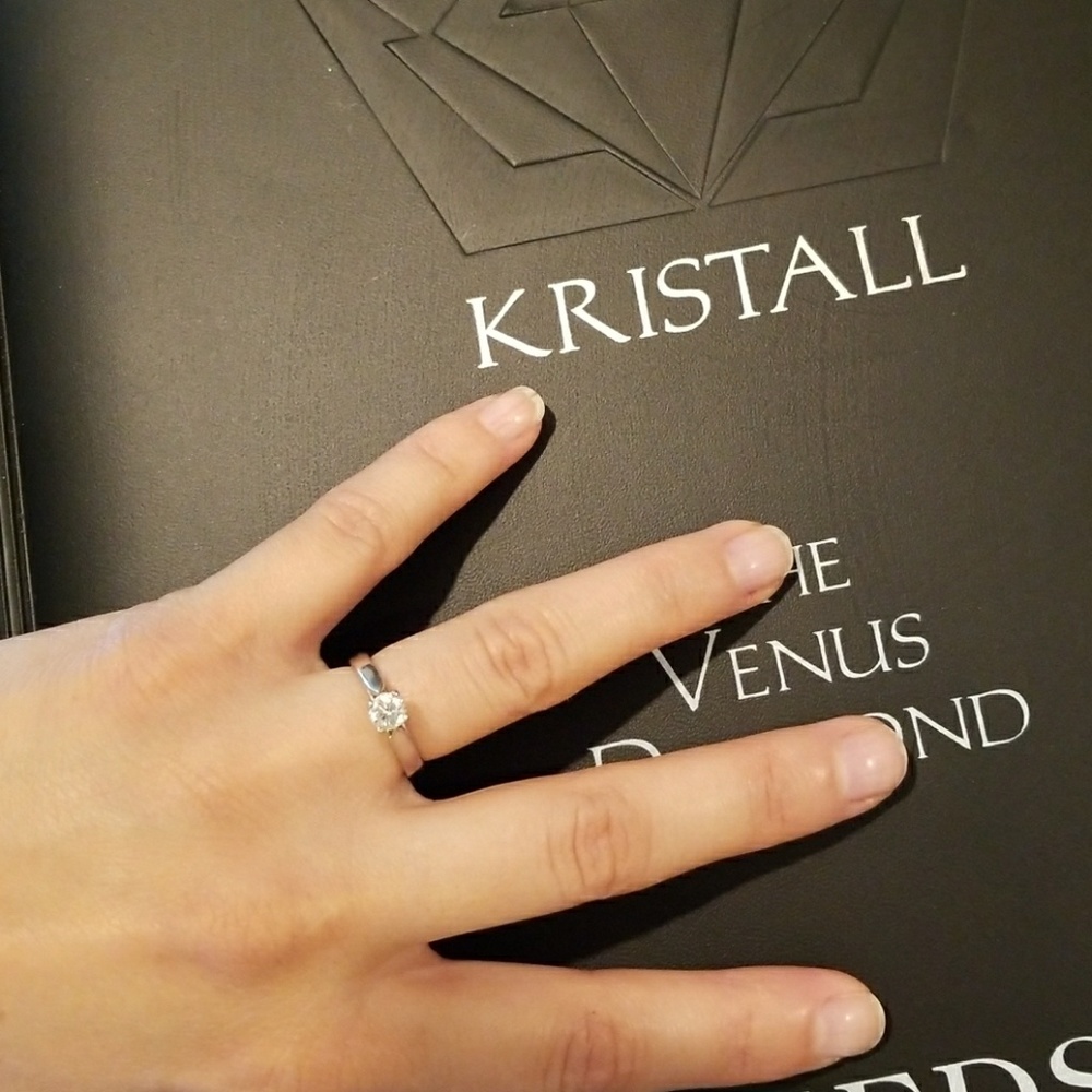 1/2 carat reeds solitary ring