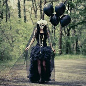 Sugar skull bride halloween costume