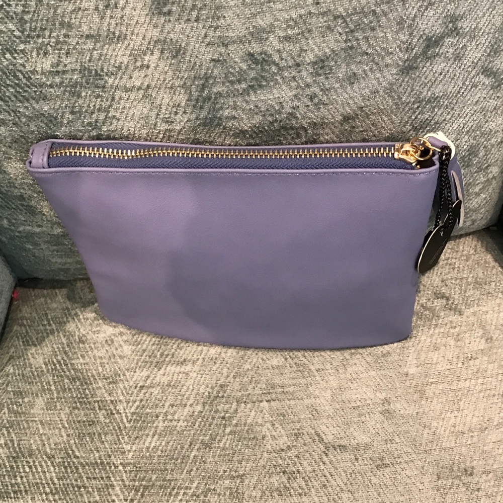 NWT SOMETHING BLUE MAKEUP BAG - Picture 2 of 4