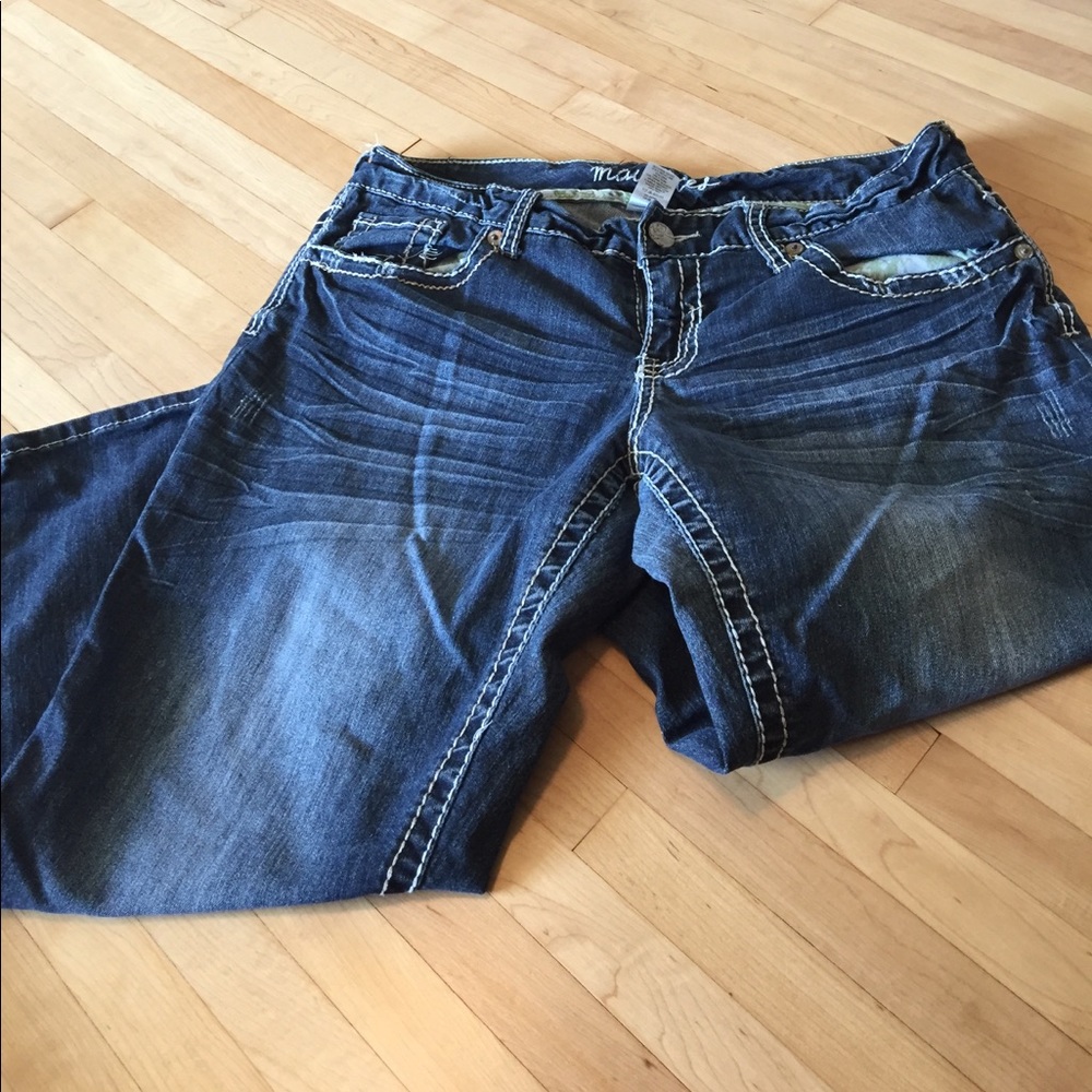 Maurice's Denim capris