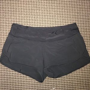 Lululemon speed shorts