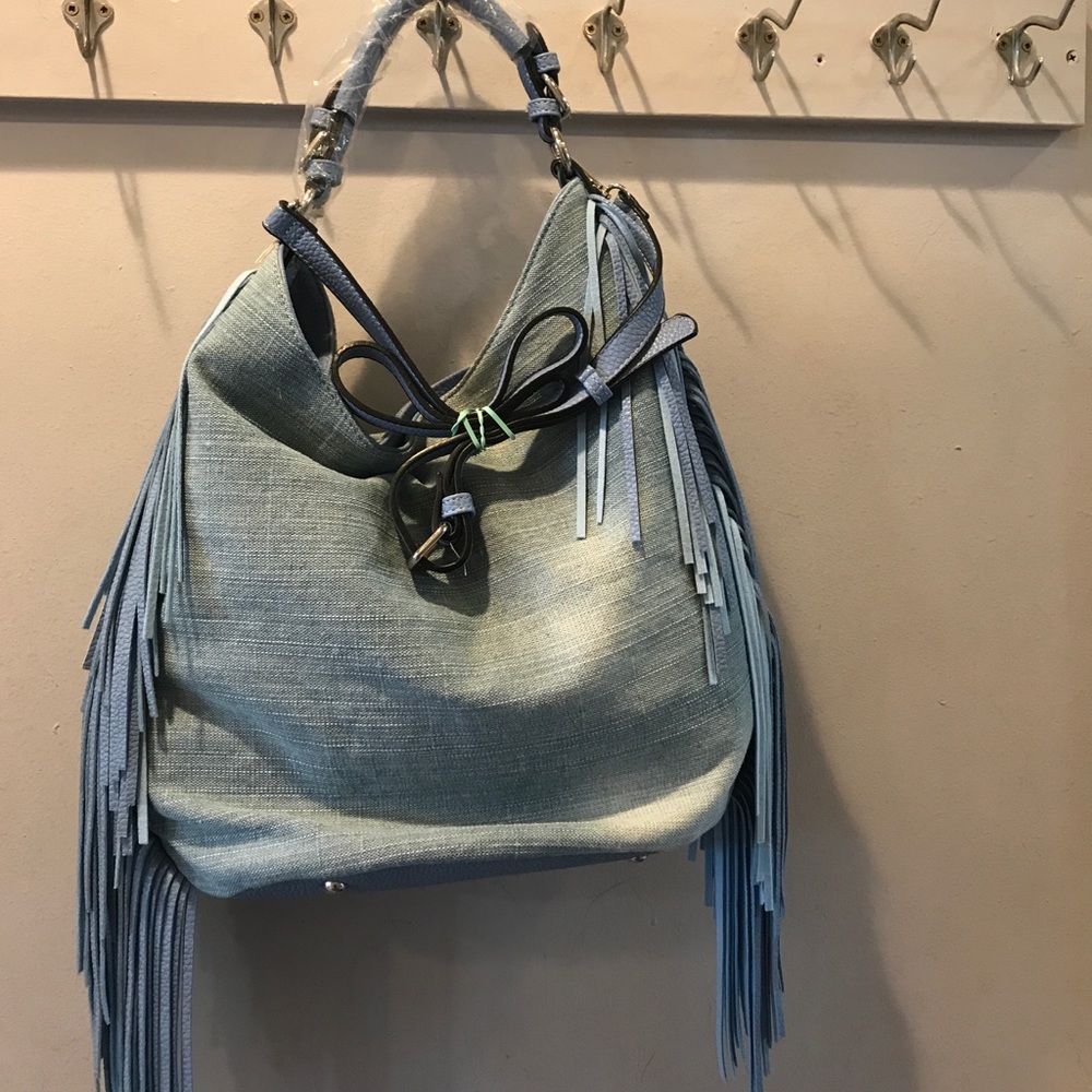Light wash Denim bag