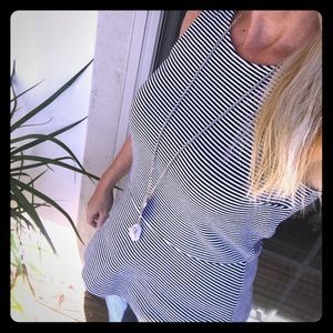 JCrew Striped Top~Chic~ Dressy Casual~XXS