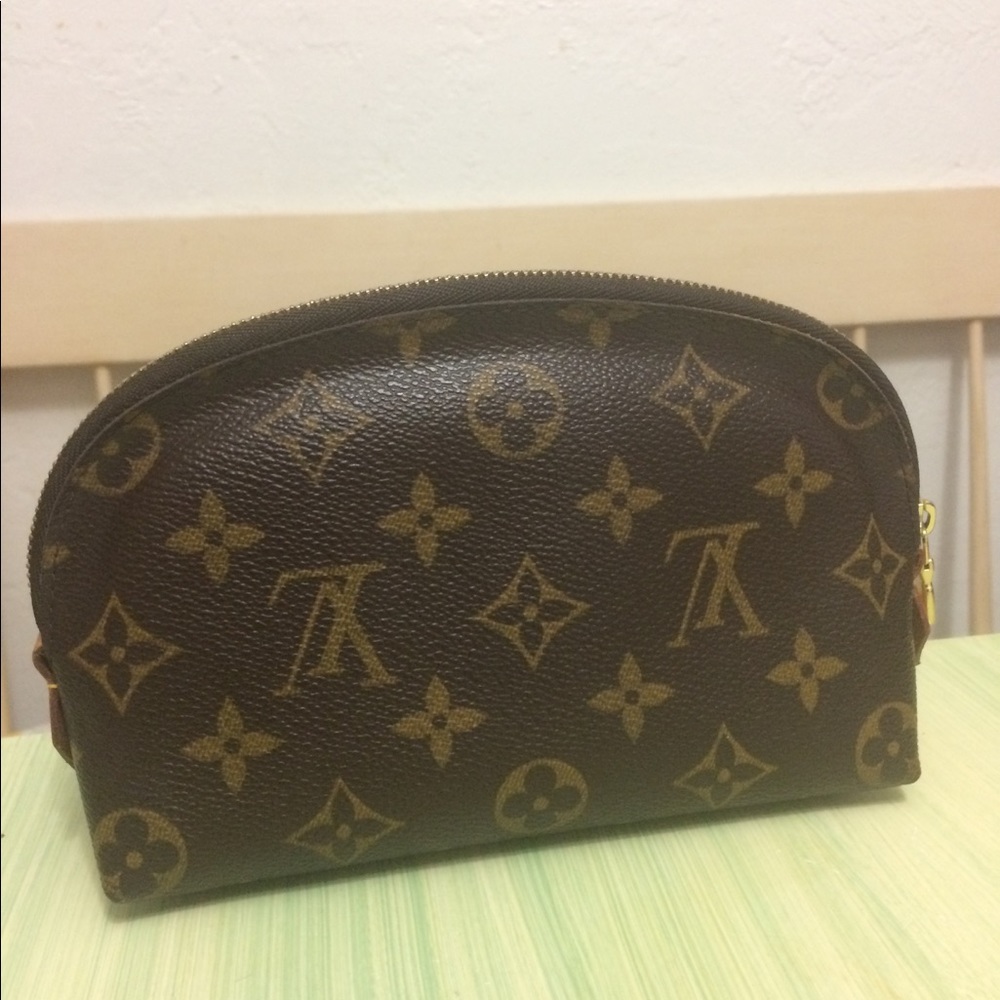 Authentic Louis Vuitton Pouch Travel Make up Case