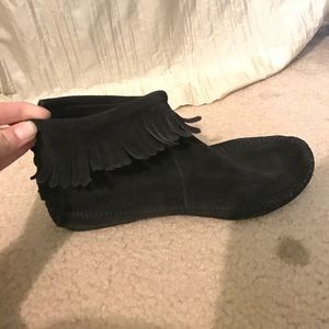 Ankle boot moccasins