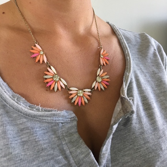 J. Crew Jewelry - J.Crew bright flower necklace J. Crew Jewelry - J.Crew bright flower necklace