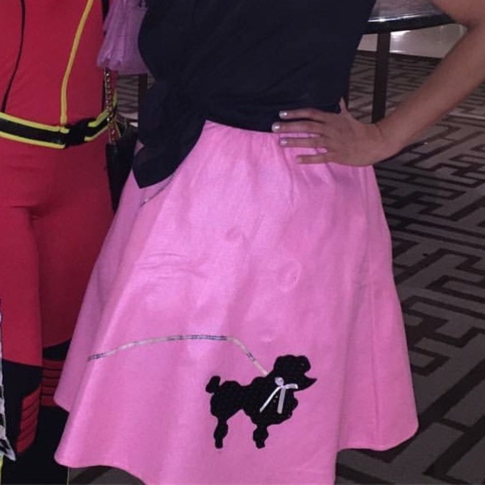 50's Poodle skirt Halloween costume