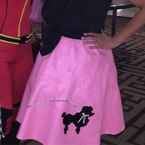 50's Poodle skirt Halloween costume