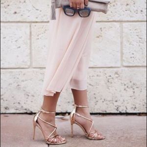 Steve Madden Satya rose gold stiletto