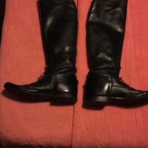 Der Dau custom tall riding boots