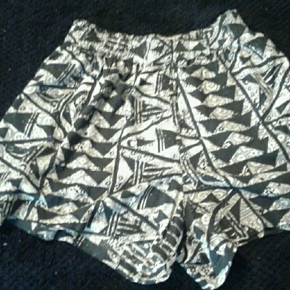 Loose bohemian style shorts
