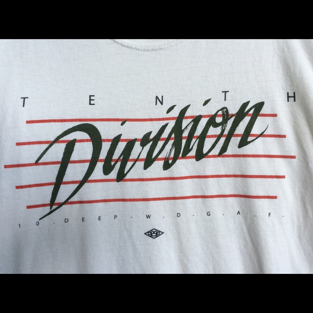 Ten Deep Tenth Division White T - Shirt