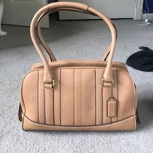 Coach Tan hand bag