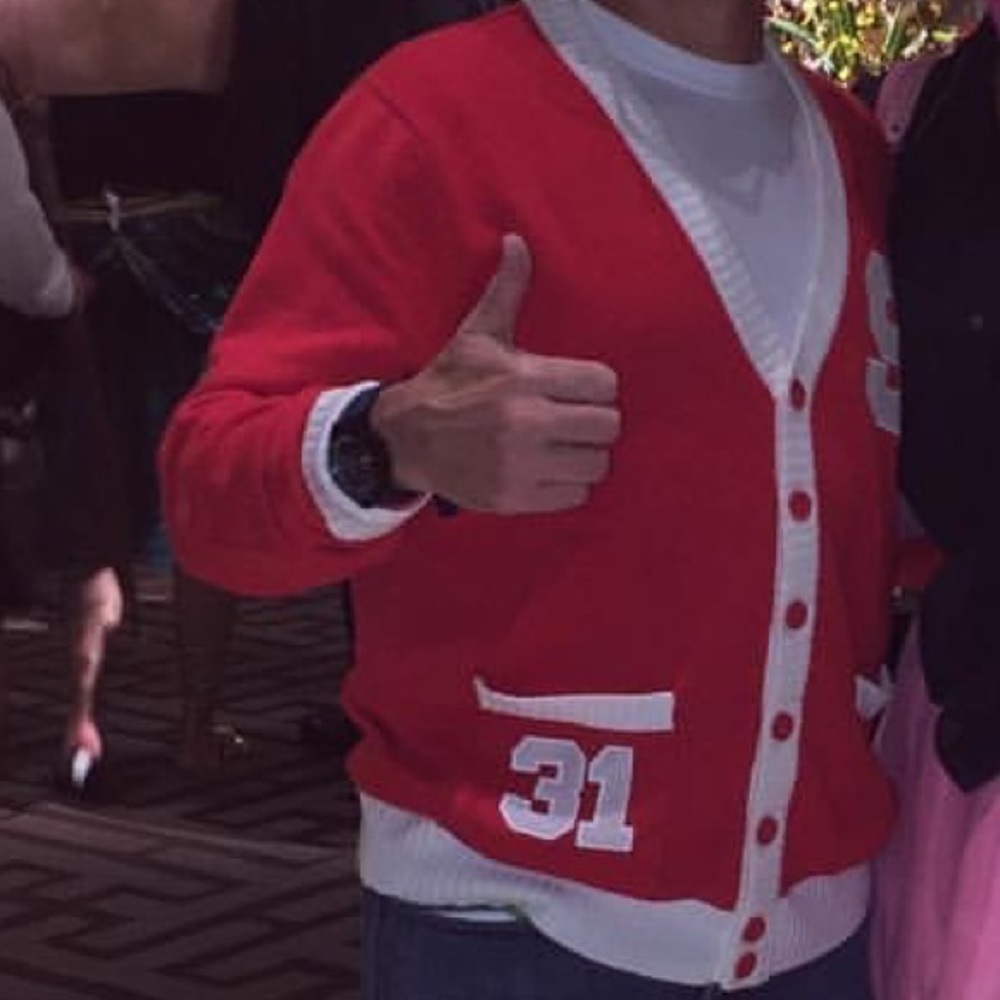 50's Letterman sweater Halloween costume
