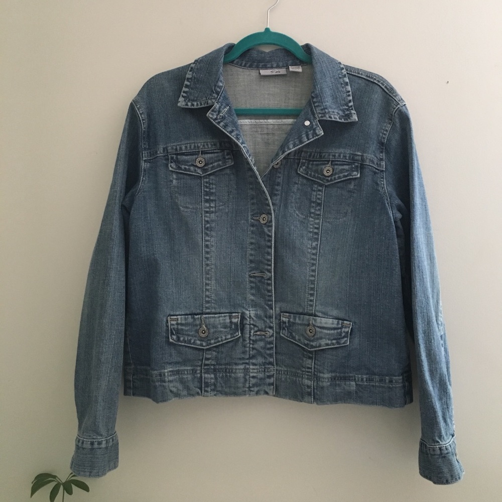 Chico's denim jacket
