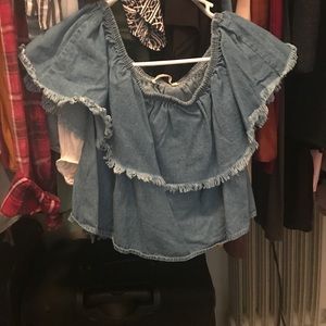 Off the shoulder top