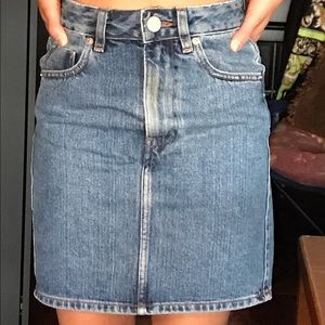 Asos denim skirt
